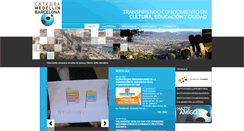 Desktop Screenshot of catedramedellinbarcelona.org